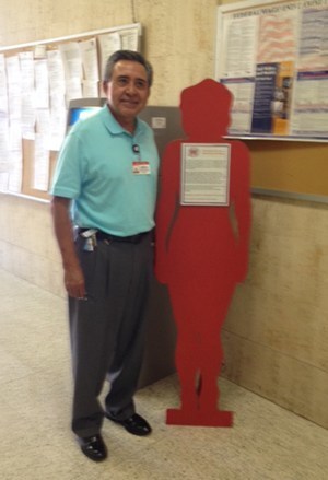 Silent witness at Victoria County courthouse