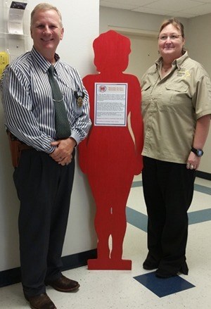 Silent witness at Dewitt County courthouse