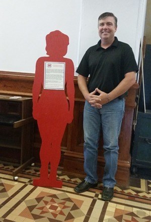 Silent witness at Lavaca County courthouse